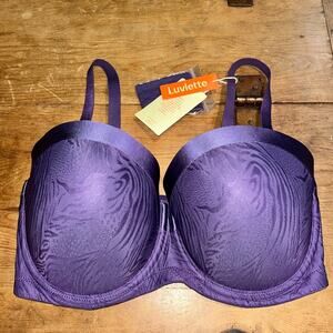 Woman’s Strapless Convertible Purple Bra Size 80G (36E)